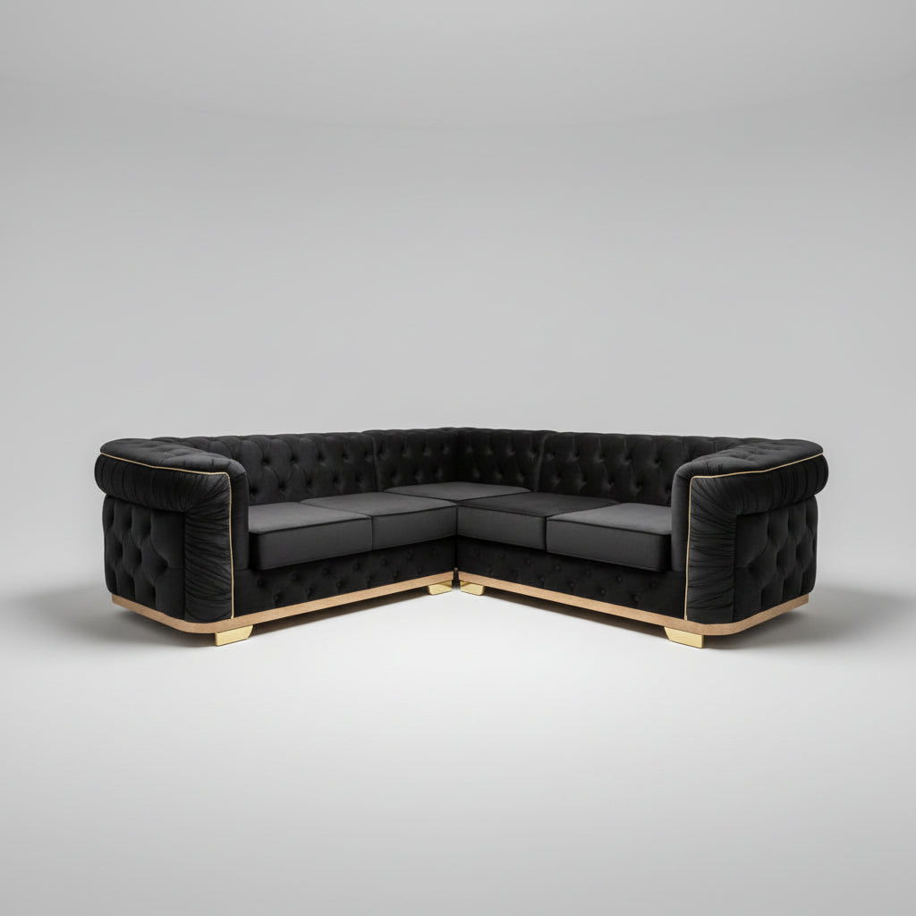 The Monaco Chesterfield Corner Sofa